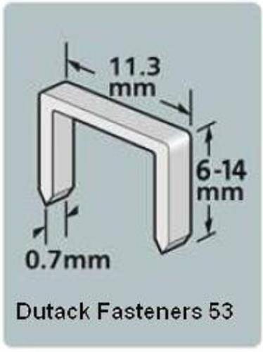 Dutack nieten serie 53 6mm 1000st 87120080667508712008066750-0