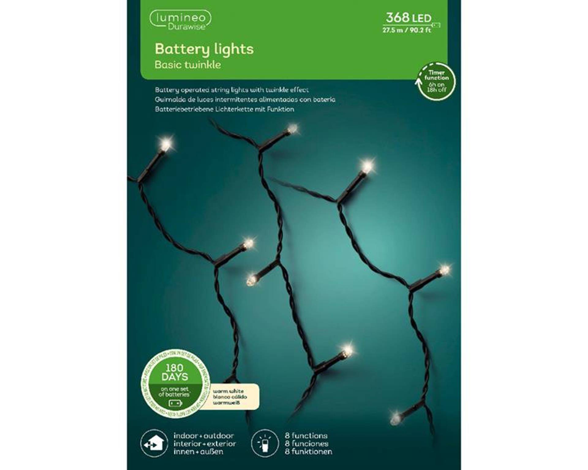 Lumineo durawise led basic lights 2750cm 368l warmwit 87112771062428711277106242-0