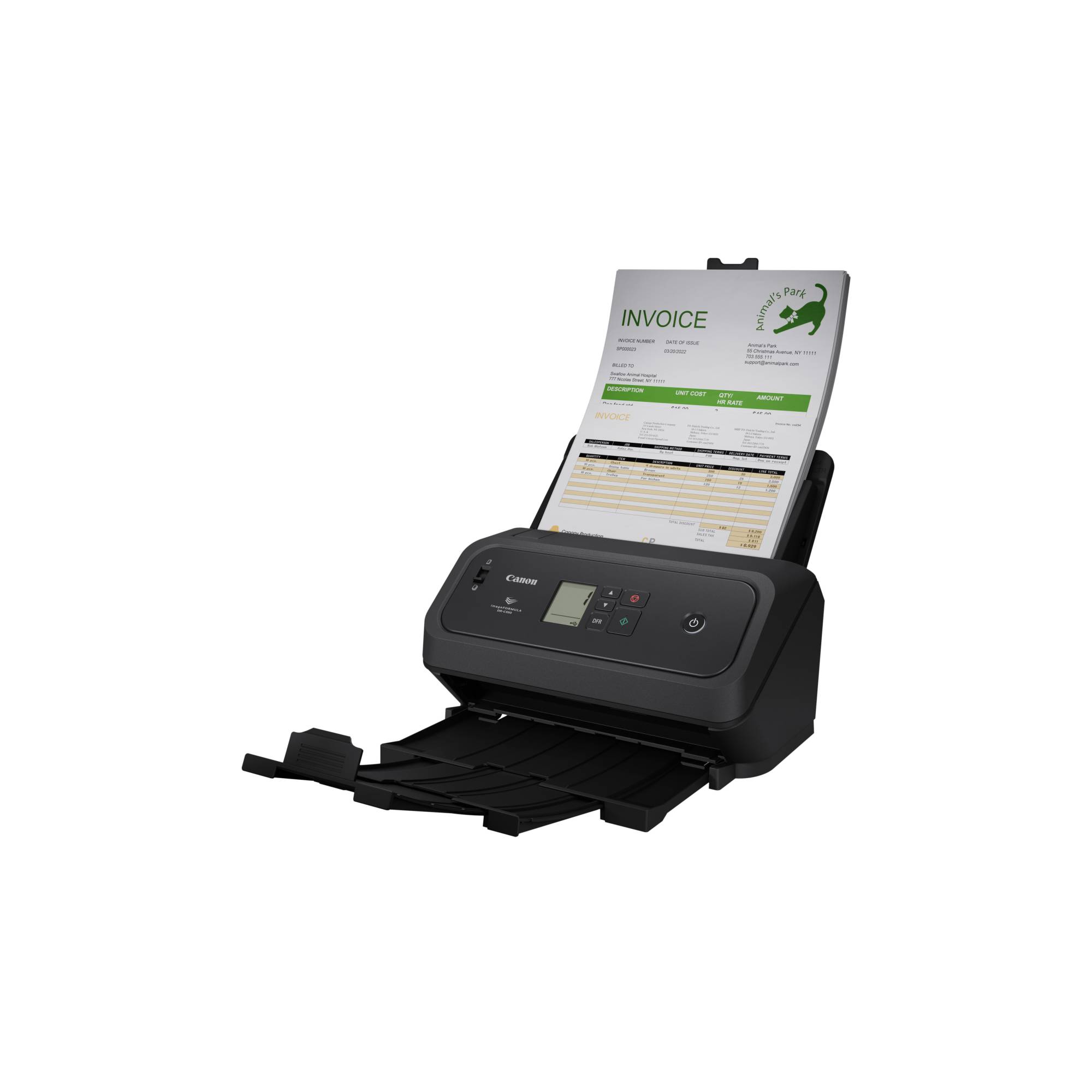 Canon 7291C003 ADF-scanner, 600 x 600 dpi, A4-formaat, zwart.-3