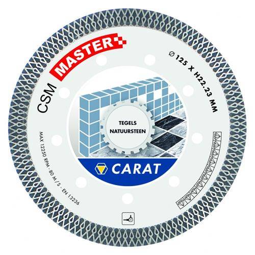 Carat diamantzaagblad ø125 cs master beton 87144520196658714452019665-0