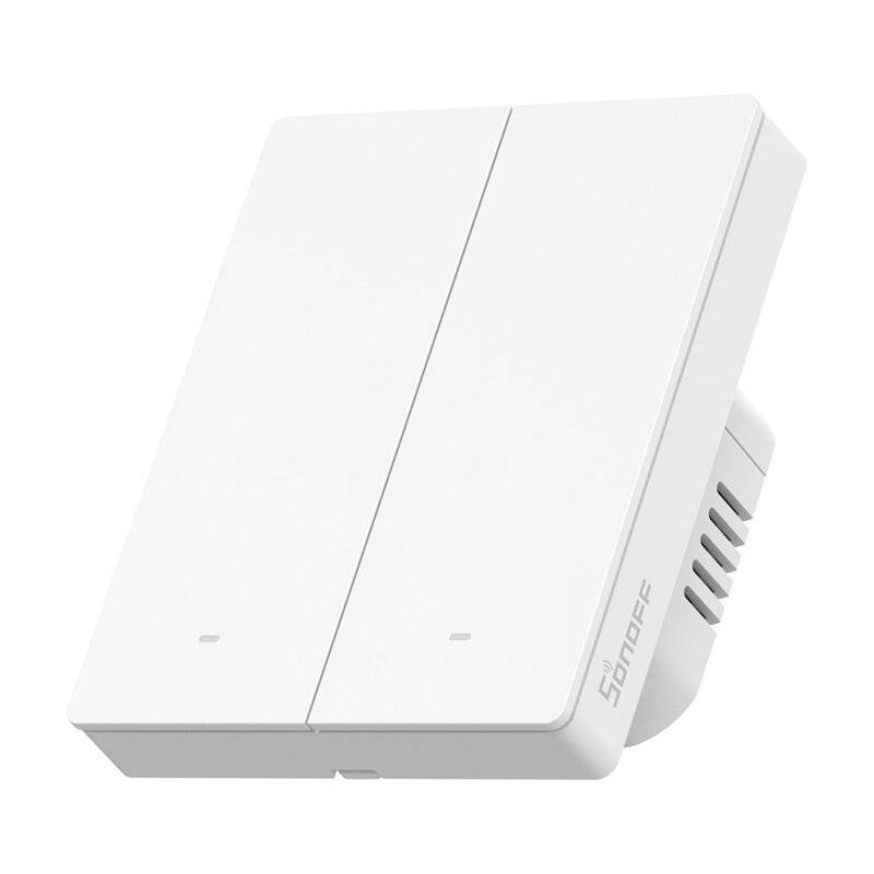 Sonoff - ZBM5-2C-80W - Sonoff ZBM5-2C-80W (2-Kanaal) Zigbee Smart Touch-Wandschakelaar-0