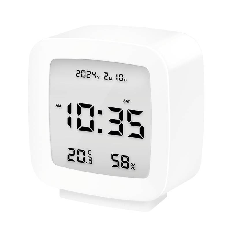 LOGILINK SC0120 Digital alarm clock; Temp: 0÷50°C; Display: LCD; white; 20÷90%RH - 1 stuk-1