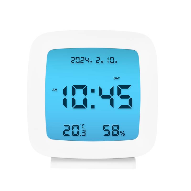 LOGILINK SC0120 Digital alarm clock; Temp: 0÷50°C; Display: LCD; white; 20÷90%RH - 1 stuk-2