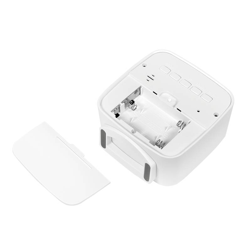 LOGILINK SC0120 Digital alarm clock; Temp: 0÷50°C; Display: LCD; white; 20÷90%RH - 1 stuk-4