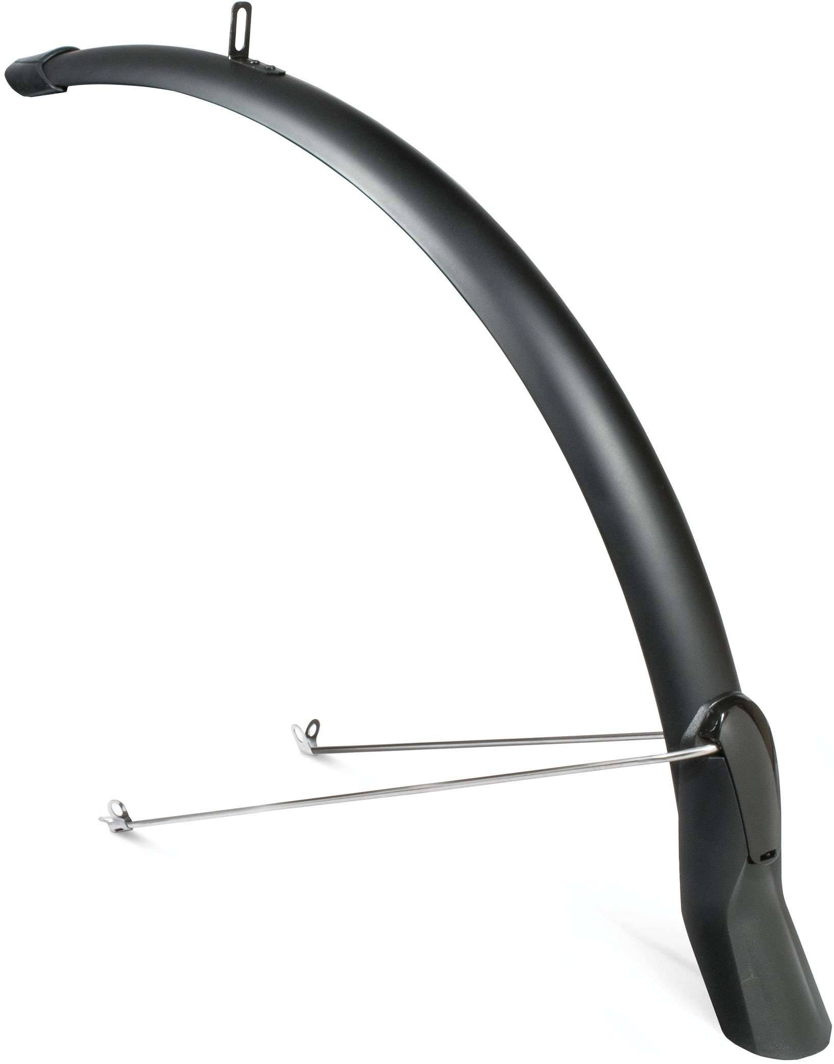 Voorspatbord Eurofender Scatto 28" x 51 mm - mat zwart-0