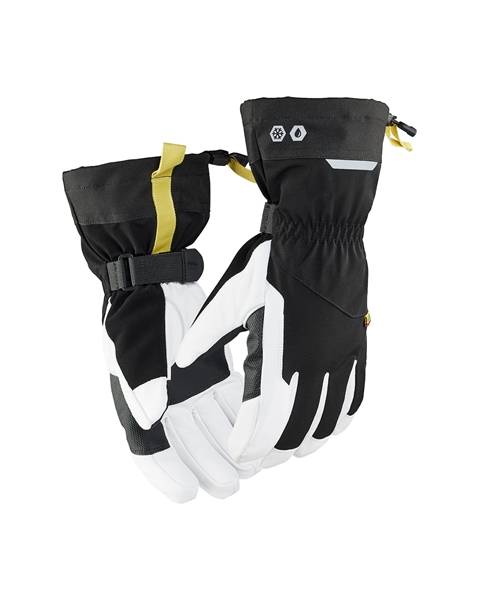 Blakläder Werkhandschoenen Supreme Leer Zwart / Wit Mt 11-0