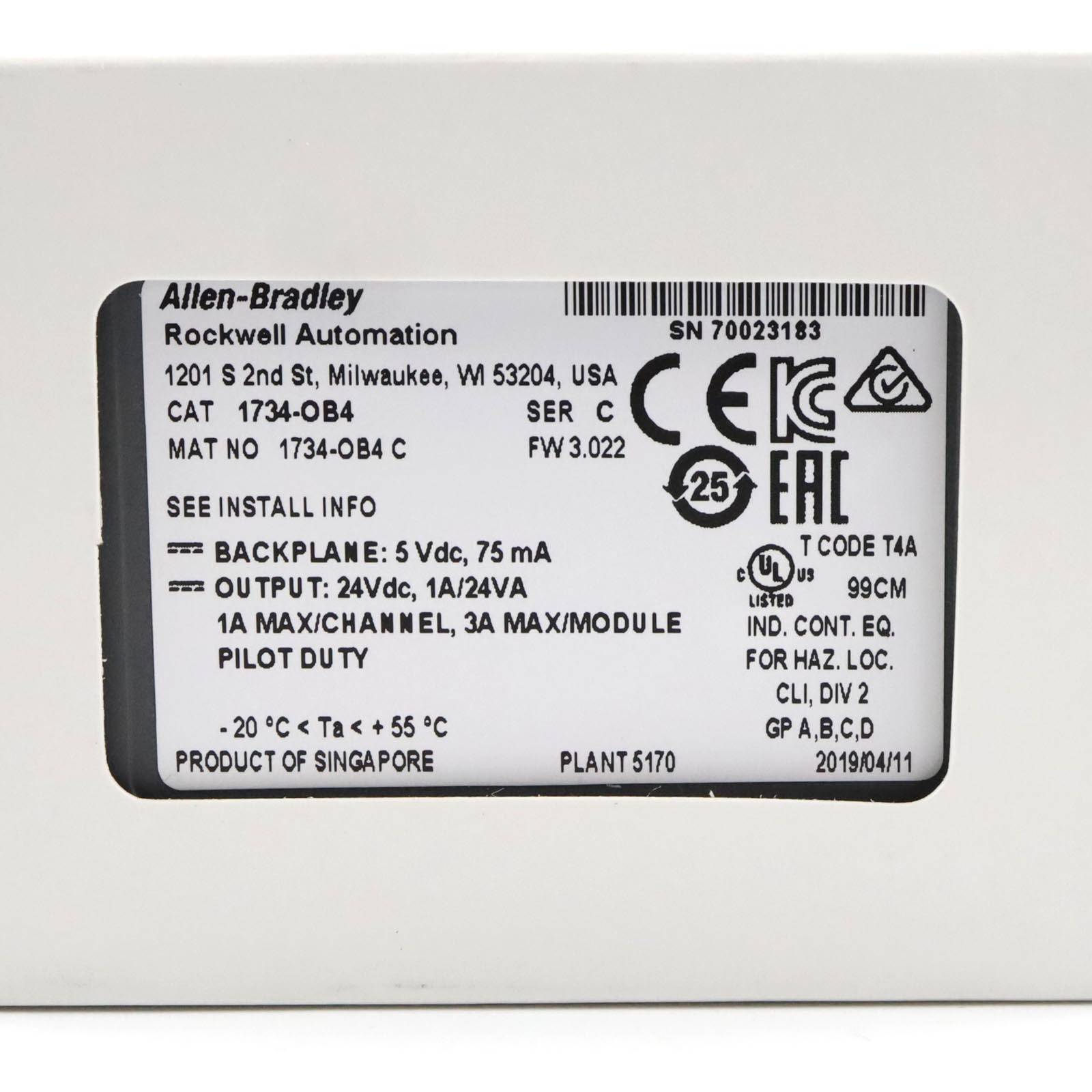 Allen-Bradley - 1734-OB4 - ALLEN-BRADLEY 1734-OB4-1