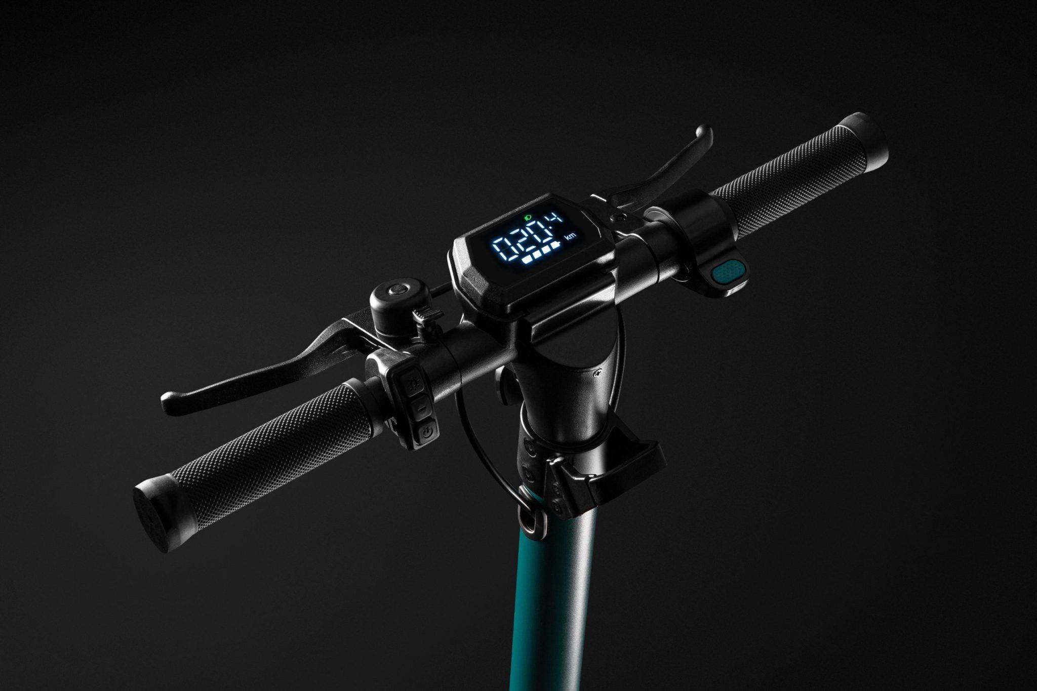 SOFLOW - SO4 pro E-scooter 10,5 Ah, zwart/groen, Duitse goedkeuring-2
