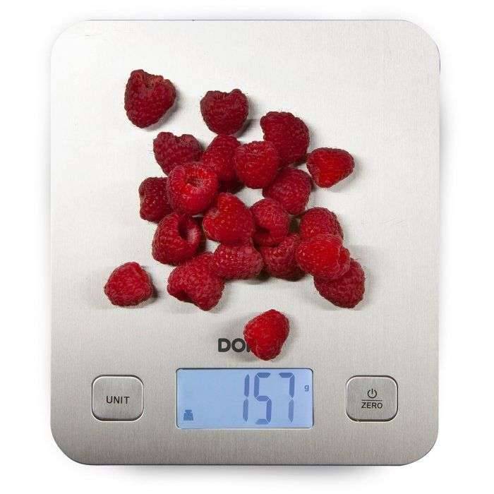 DOMO DO9239W - Elektronische culinaire weegschaal - Tarra - Autostop - Tot 1 gram - Roestvrijstalen weegpan-2