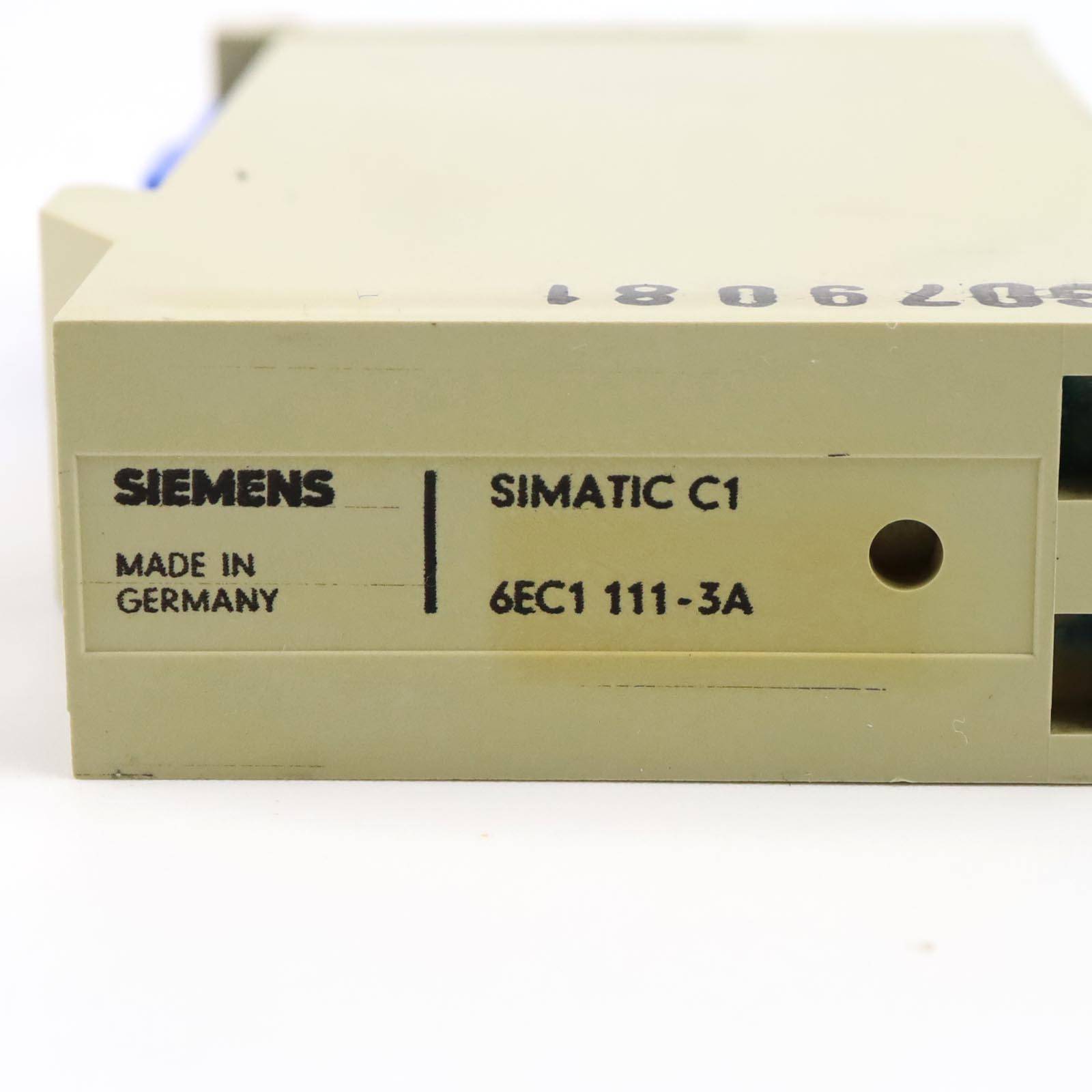 Siemens - 6EC1111-3A - Siemens Simatic C1 Dubbel-Block 6EC1 111-3A | 6EC1111-3A-1