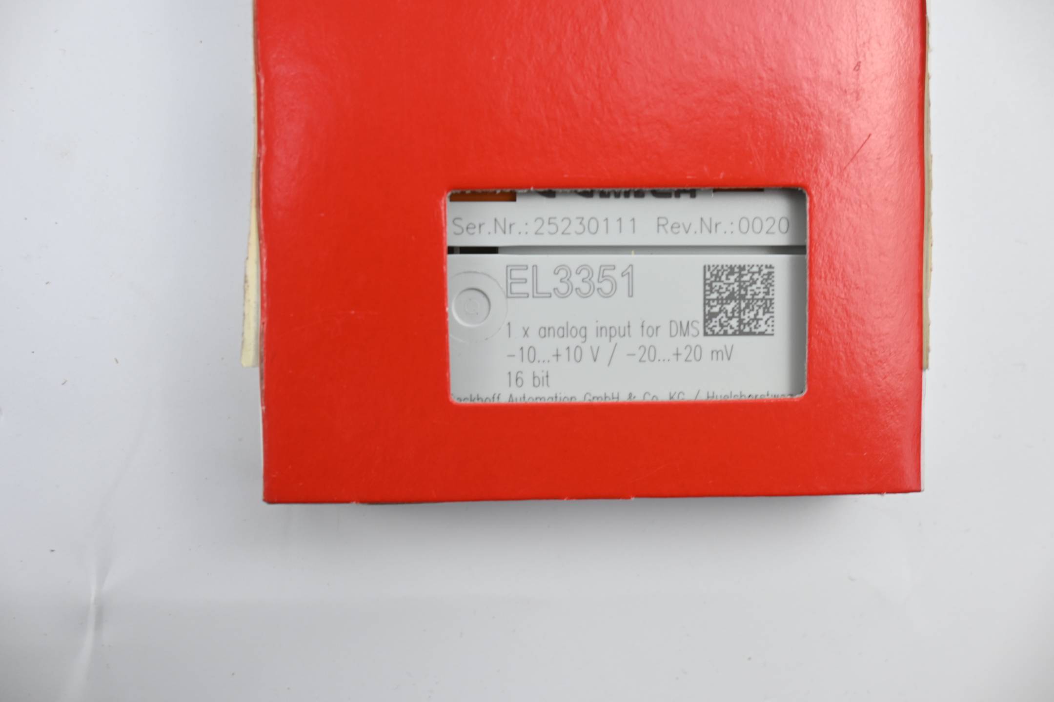 BECKHOFF - EL3351 Beckhoff-1