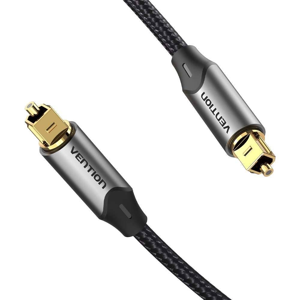 VN1 Vention BAVHI audio kabel 3 m Toslink Aluminium, Grijs-0