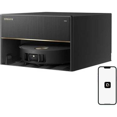 DREAME X50 Master Robotstofzuiger met 24,9 cm compacte basis, 8-in-1 basis, kruissysteem