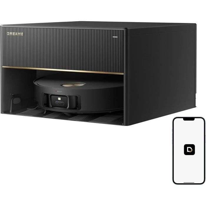 DREAME X50 Master Robotstofzuiger met 24,9 cm compacte basis, 8-in-1 basis, kruissysteem-0
