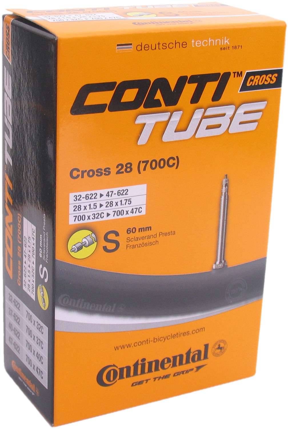 Binnenband Continental 28" Cross - 32/47-622 - SV60mm ventiel-0