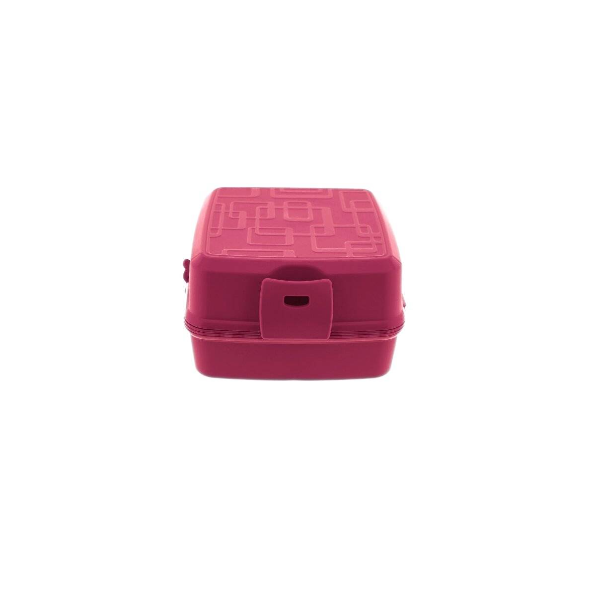 Multifunctionele brood- en lunchbox met bestek (02 1164) Roze-0