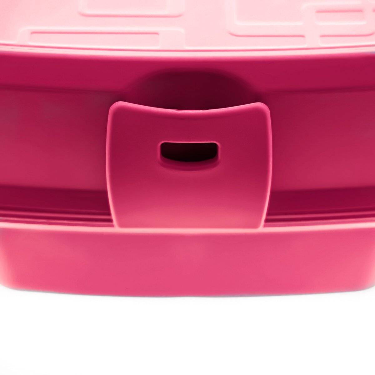 Multifunctionele brood- en lunchbox met bestek (02 1164) Roze-3