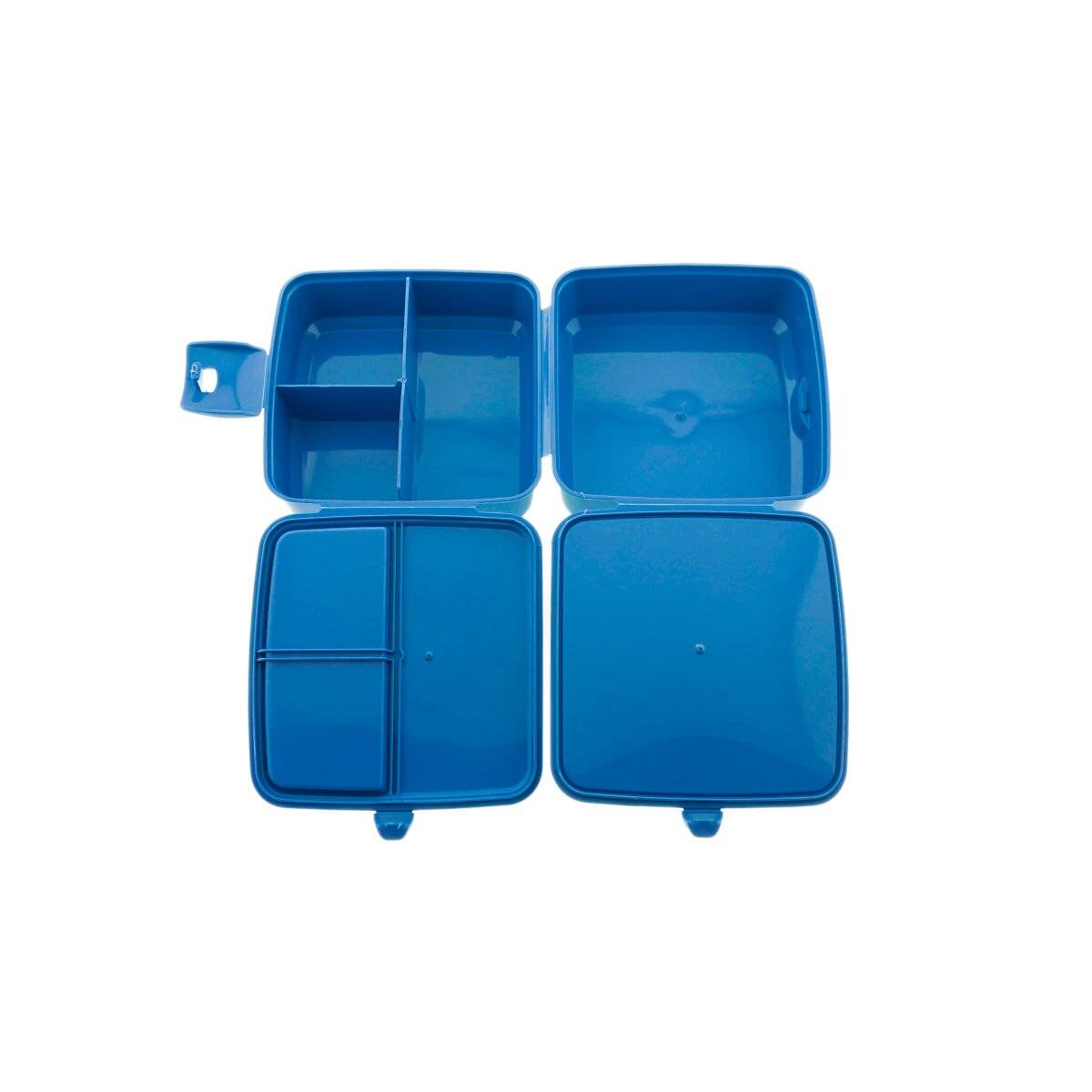 Multifunctionele brood- en lunchbox met bestek (02 1164) Donkerblauw-2