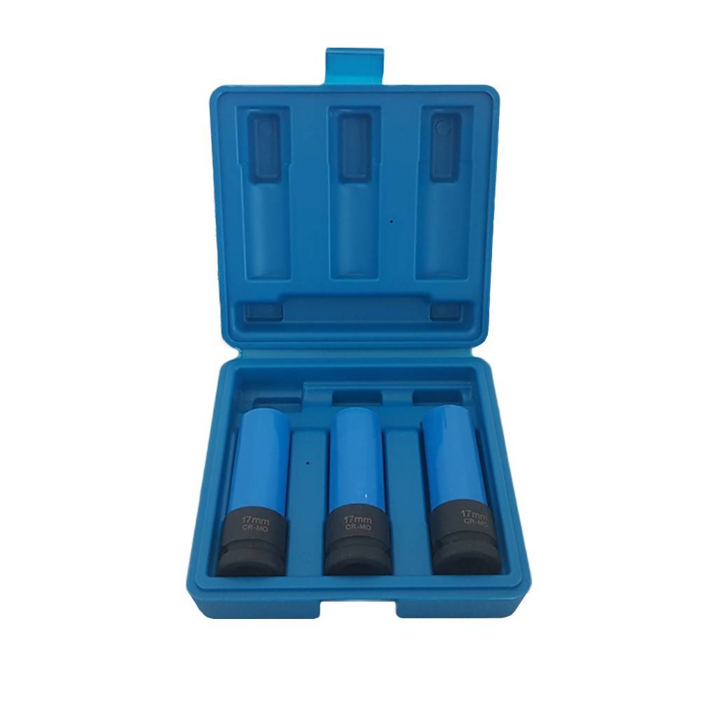 WEBER Tools 1/2" Krachtdoppen set 3 x 17mm-0