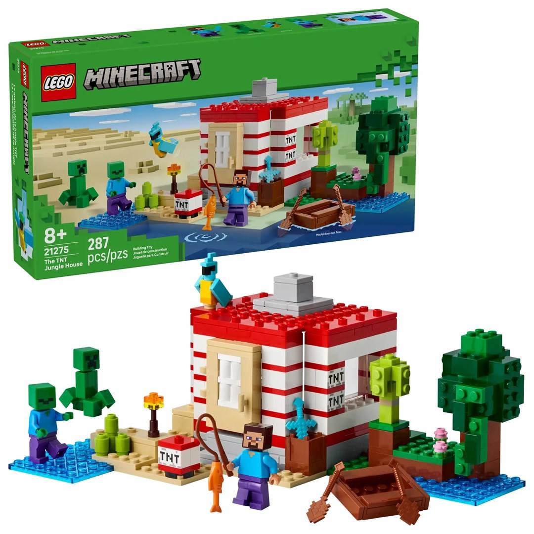 LEGO MINECRAFT 21275 Het TNT Junglehuis-0