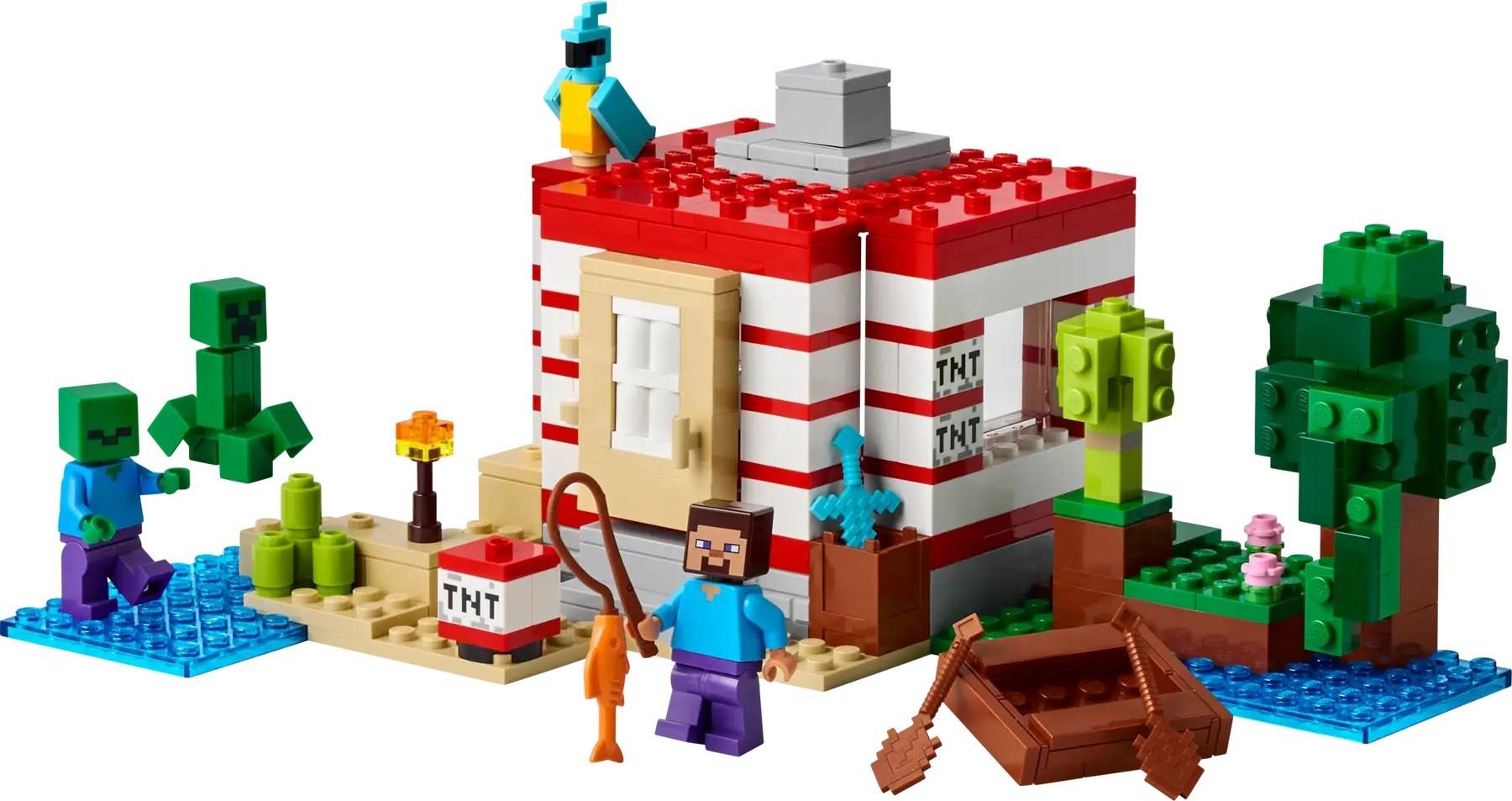 LEGO MINECRAFT 21275 Het TNT Junglehuis-2