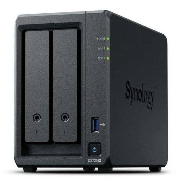 NAS-server - SYNOLOGY - DS225+ - 2 bays - 2 GB RAM