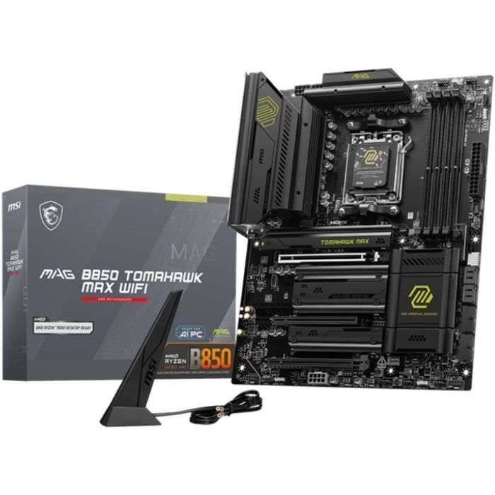 Moederbord - MSI - MAG B850 TOMAHAWK MAX WIFI - AM5 - DDR5 - ATX-0