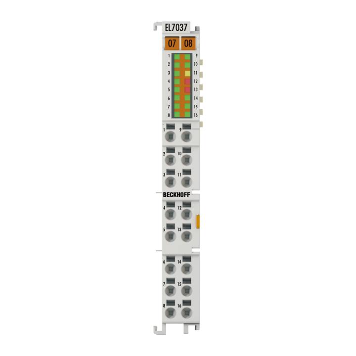 Beckhoff - EL7037 - EtherCAT-Klem, 1-Kanaal-Motion-Interface, Schrittmotor, 24 V-0