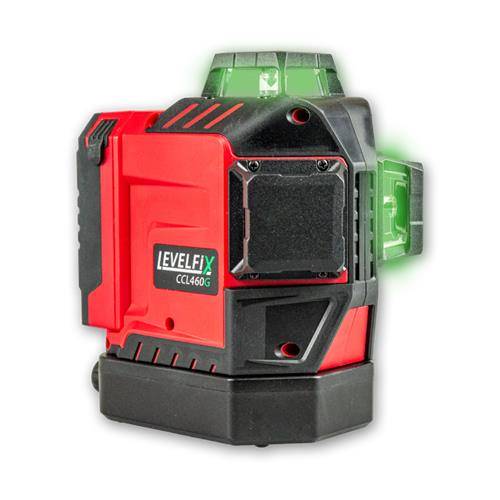Levelfix cone kruislijnlaser 3x360° 3d ccl460g groen 87124230155248712423015524-0