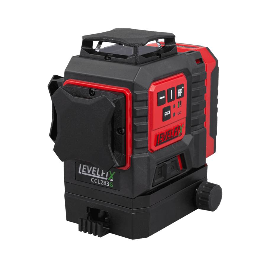 Levelfix cone kruislijnlaser 3x360° 3d ccl283g groen 87124230175668712423017566-0