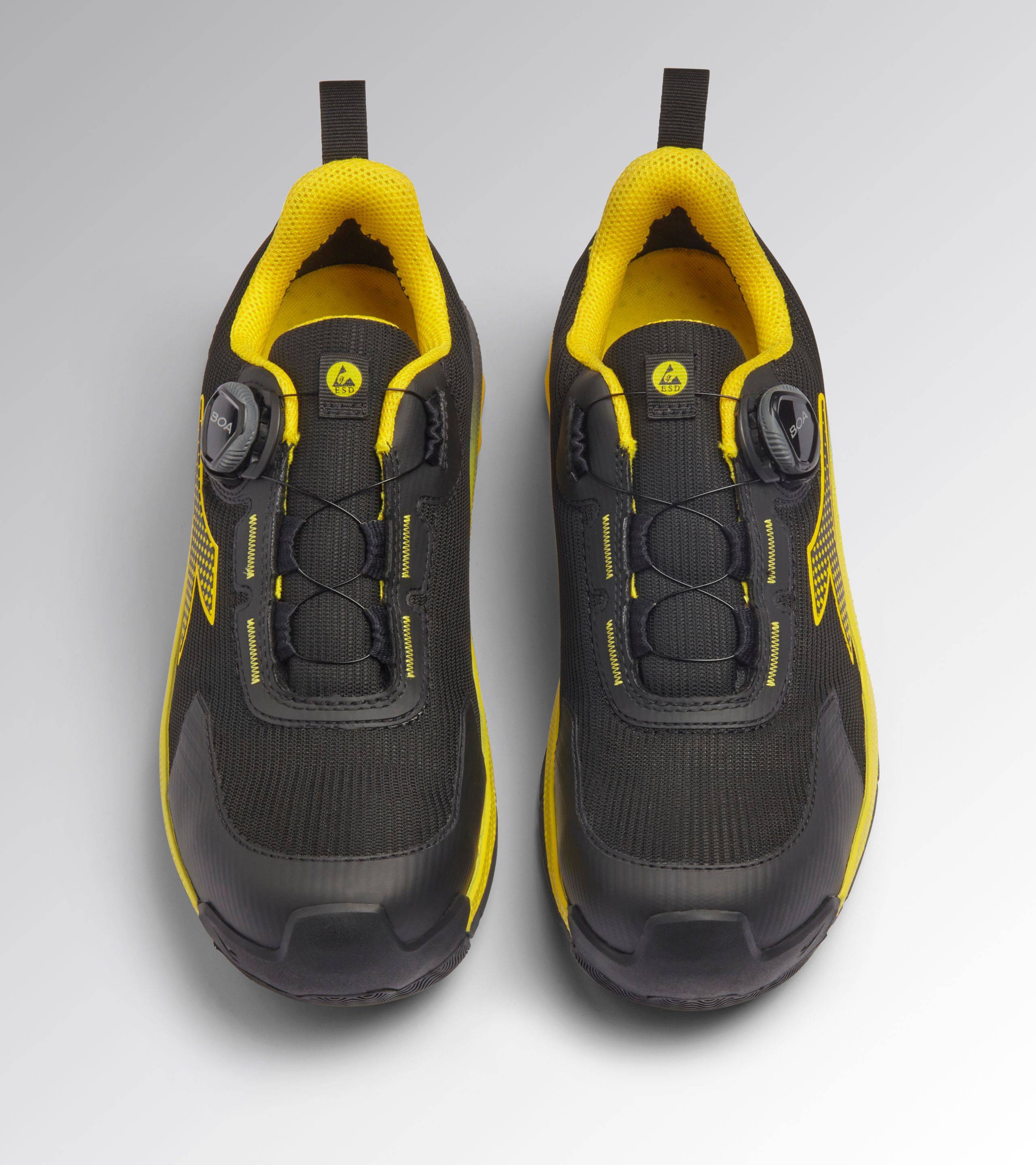 Diadora VORTEX DA2 BOA LOW S3S BLACK /YELLOW CROMS 38-2