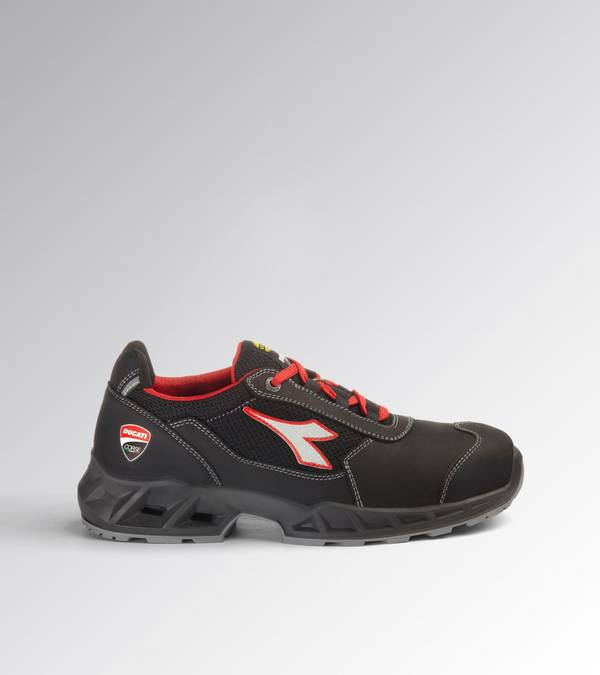 Diadora SHARK ENGINE LOW S1PS FO SR BLACK/RED 48