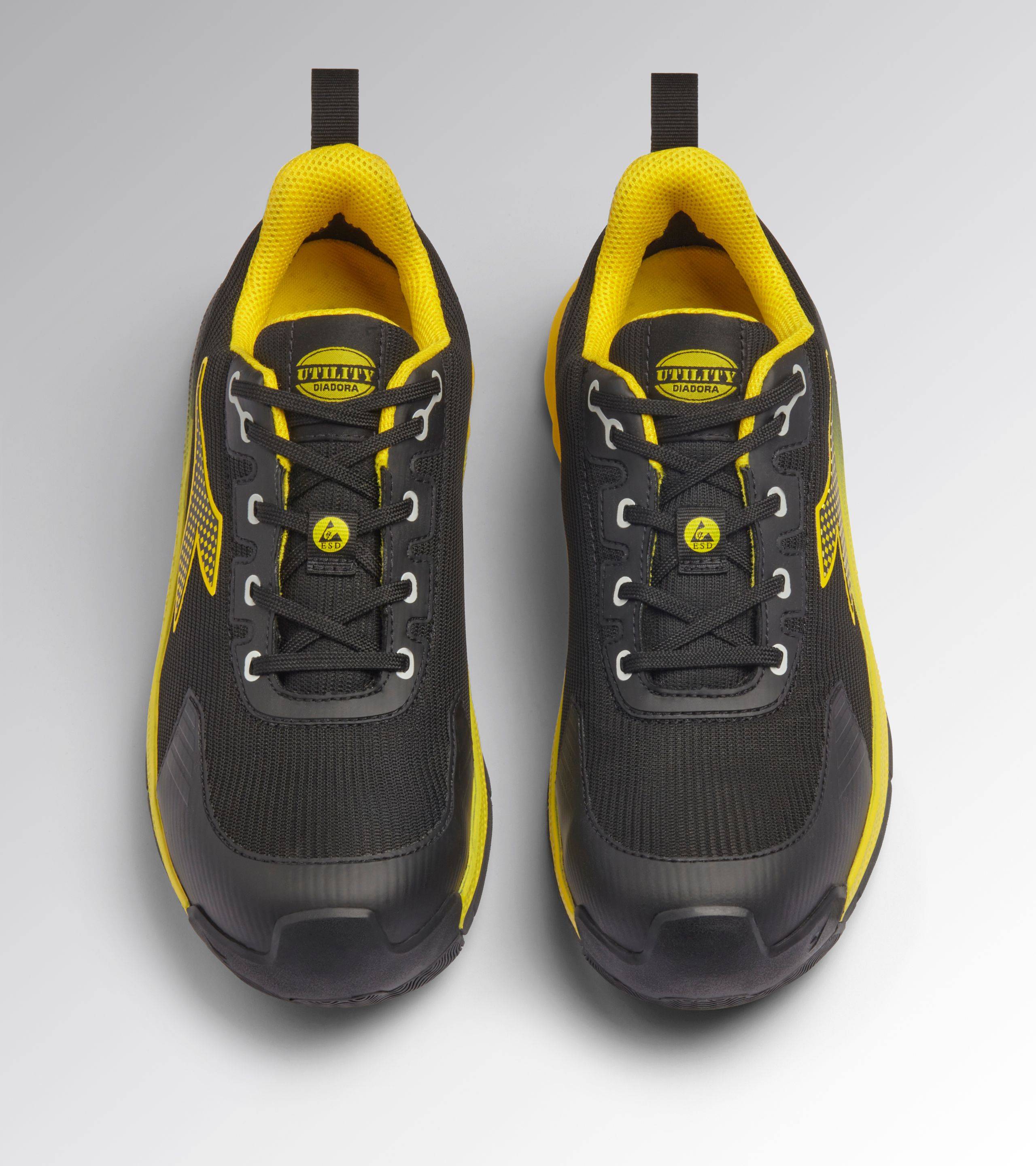 Diadora VORTEX DA2 LOW S3S BLACK /YELLOW CROMS 39-2