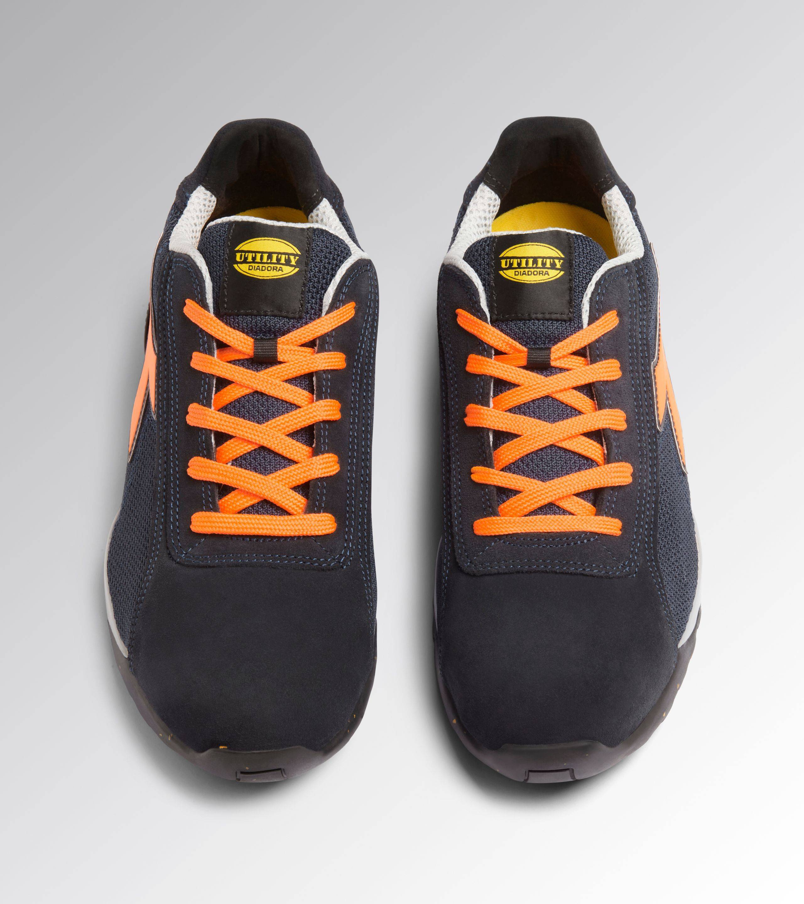 Diadora GLOVE MDS TEXT LOW S1PS FO SR D. Navy/F. Orange 37-2