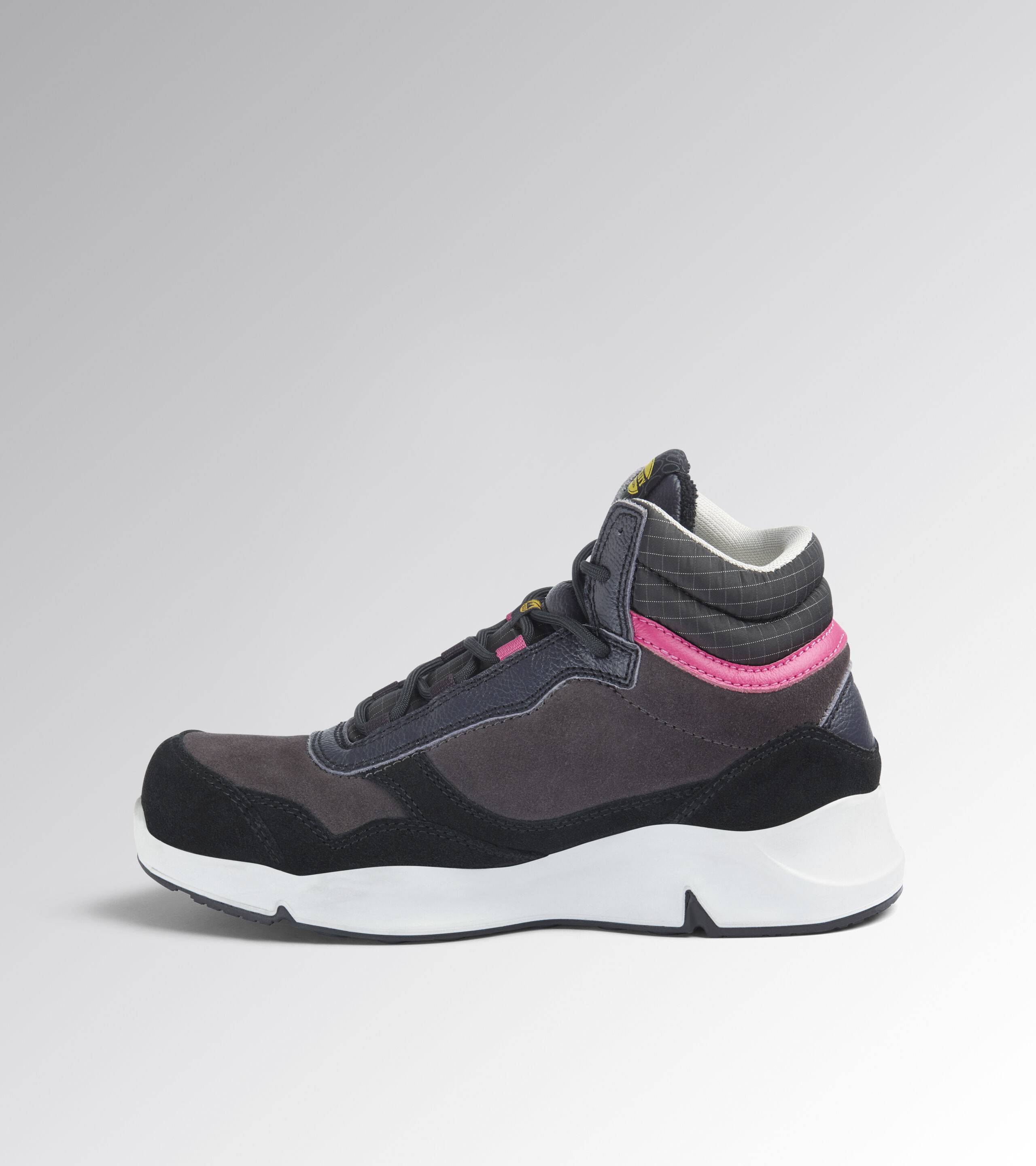 Diadora ATHENA MID S3L NINE IRON/RASPBERRY 35-1