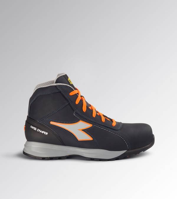 Diadora GLOVE MDS MID S3S FO SR D. Navy/F. Orange 46