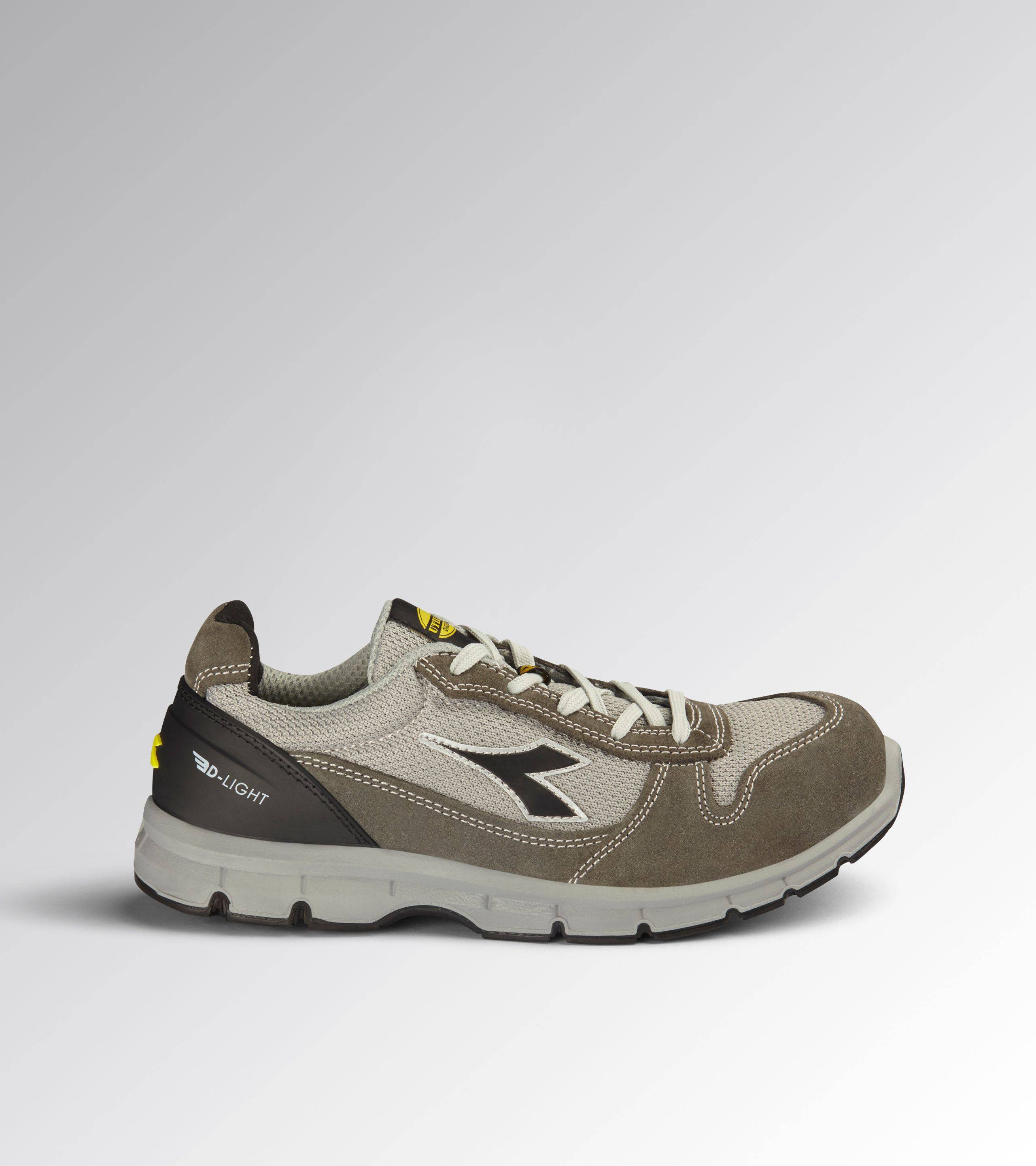 Diadora RUN TEXT LOW S1PS FO SR C. Rock /ALLUMINIUM 35