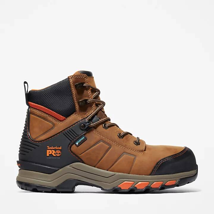 Timberland Hypercharge leer S3 bruin/oranje EU46 US12 UK11-0