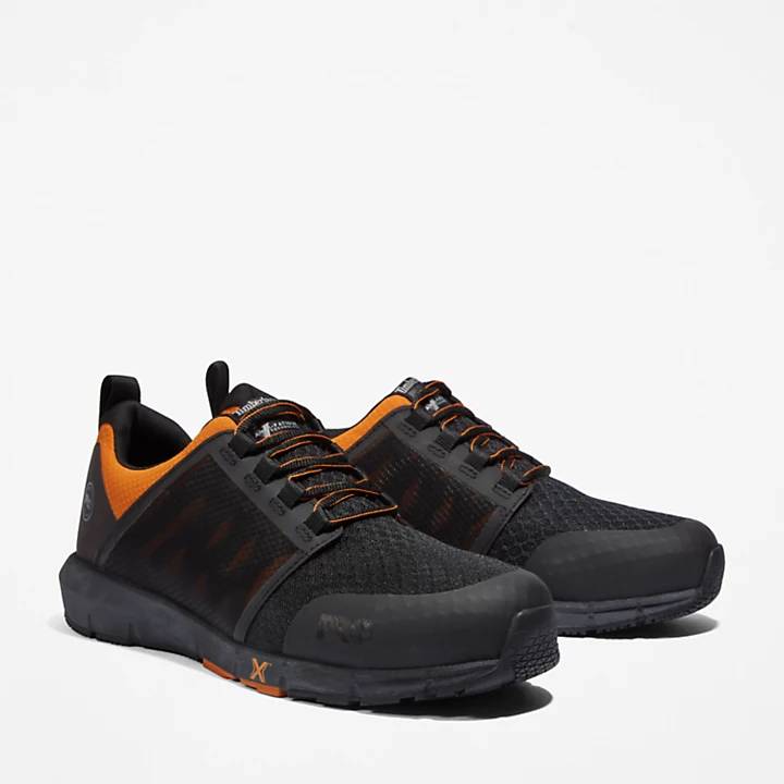 Timberland Radius AL FP S1 zwart/oranje EU42 US9 UK8-2