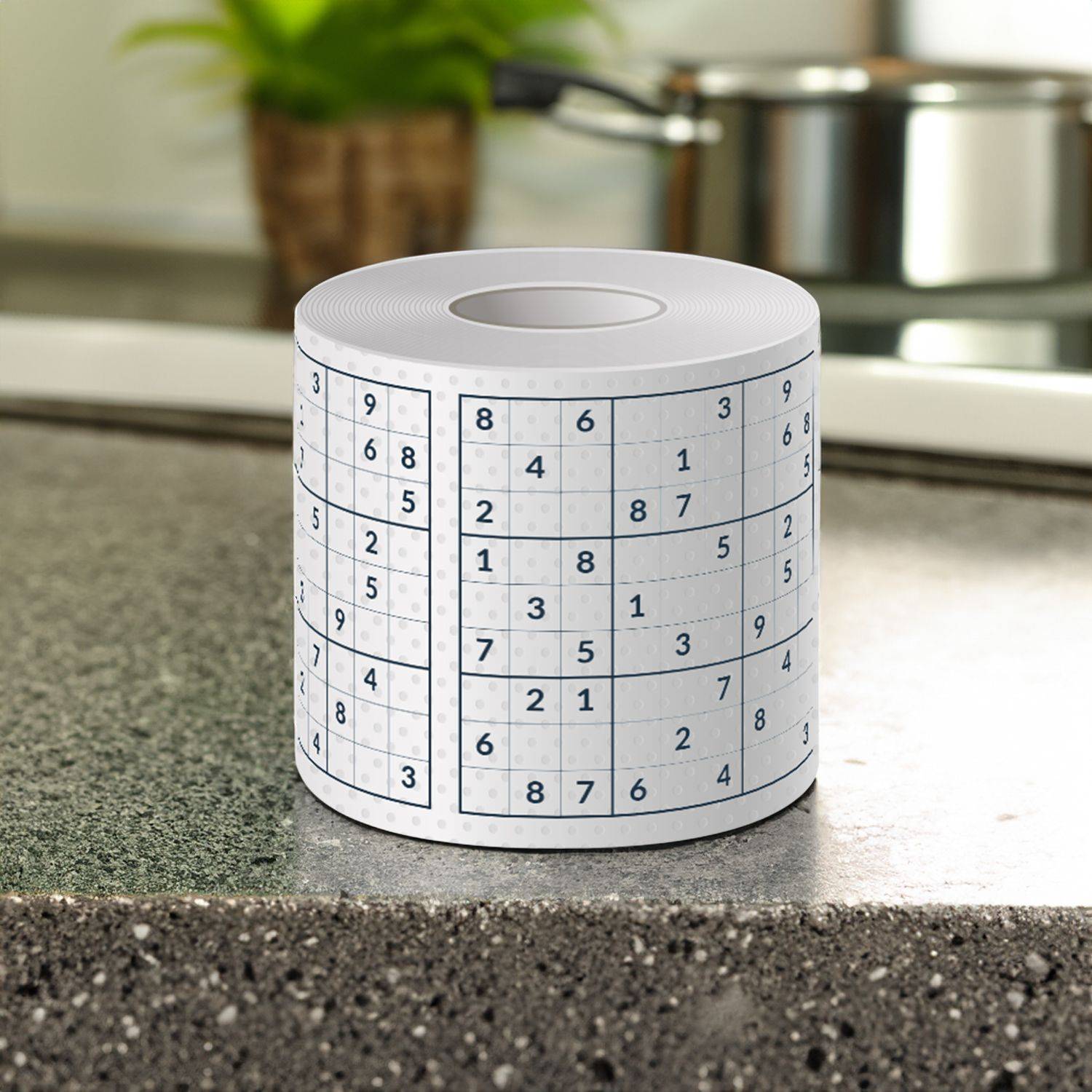 Mad Monkey - Toiletpapier "Sudoku"-2