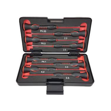 FORCE Precisieschroevendraaier set Philips / sleuf