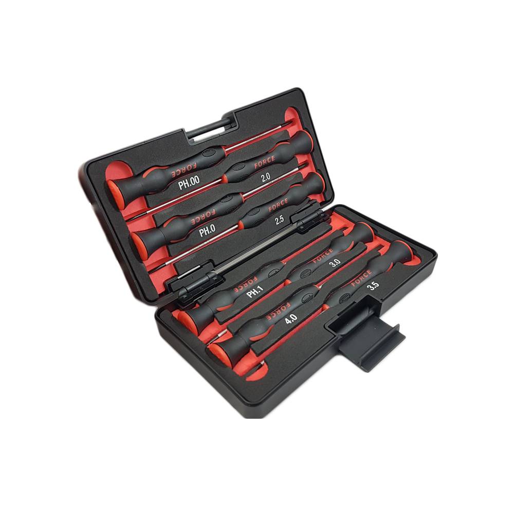 FORCE Precisieschroevendraaier set Philips / sleuf-1