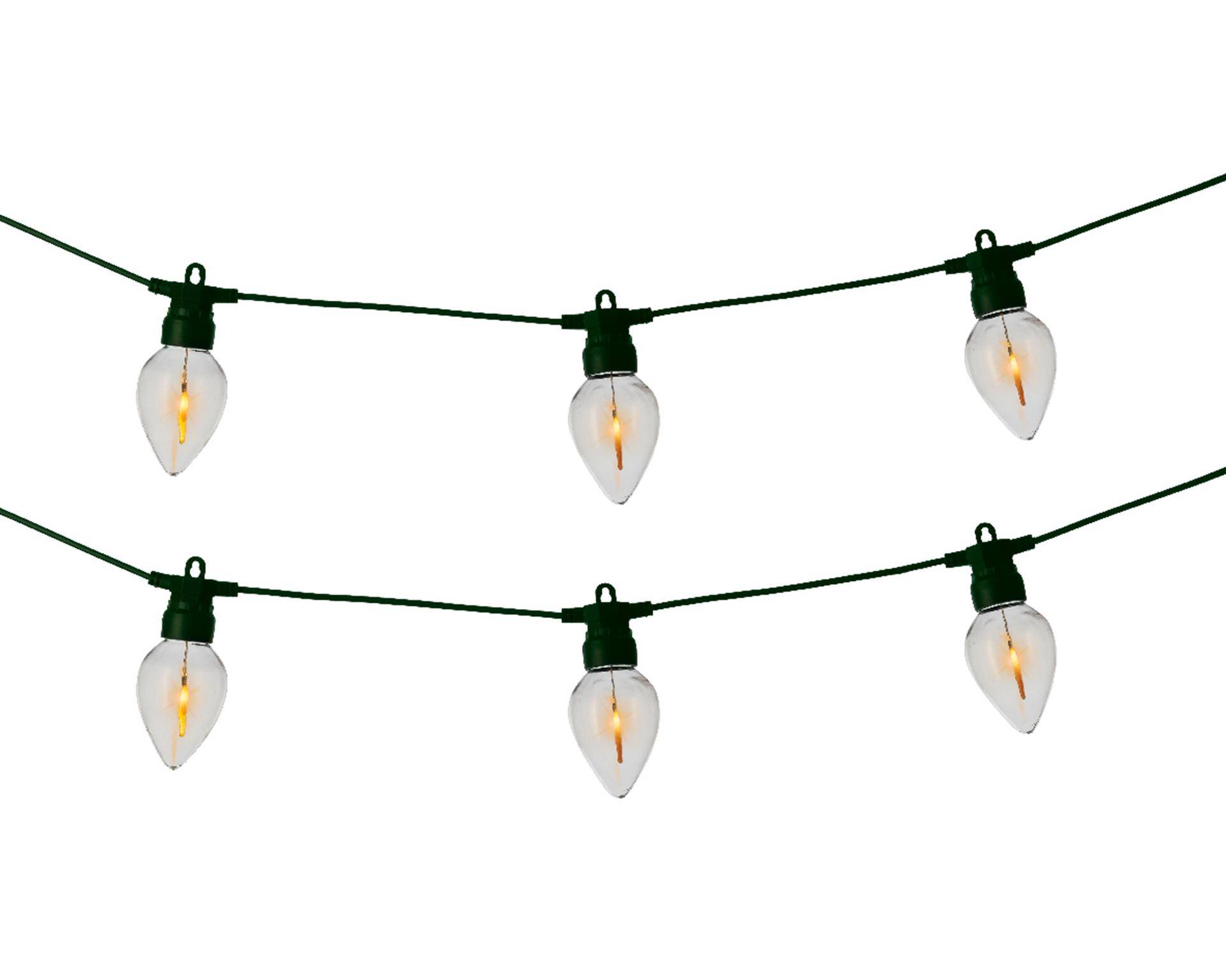 Lumineo led partylight fireflame effect l350cm outdoor startset 87201943701248720194370124-0