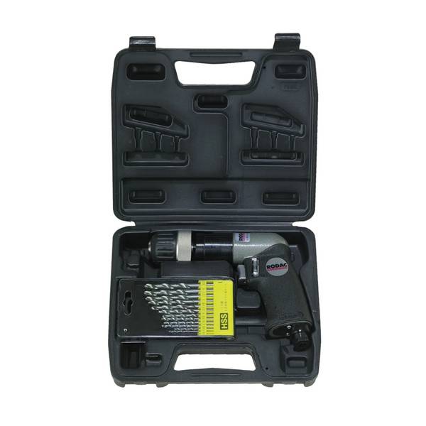 RODAC Boormachine 10 mm in Koffer met accessoires