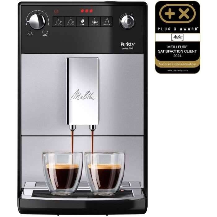 MELITTA F230-101 - Purista koffiemachine - Automatische Espresso met bonenmaler - 1450W - Watertank 1,2L - Zilver-0