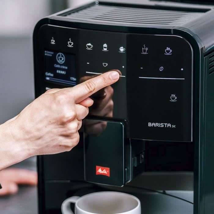 Automatische koffiemachine met molen - MELITTA - Barista SE F830-003 - 1450 W - Zwart-2