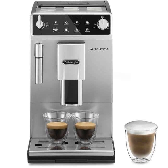 DELONGHI ETAM29.510 SB Automatische espressomachine met Autentica-molen - roestvrij staal-0