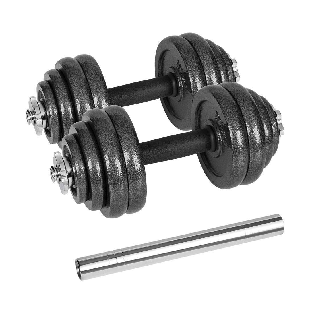 REL REBEL ACTIVE Verstelbare dumbbells in een koffer, 30 kg met halterstang-0