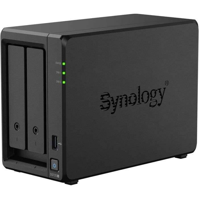Synology DS725+ NAS-server voor kleine en middelgrote bedrijven - 2 bays - 4 GB RAM-1