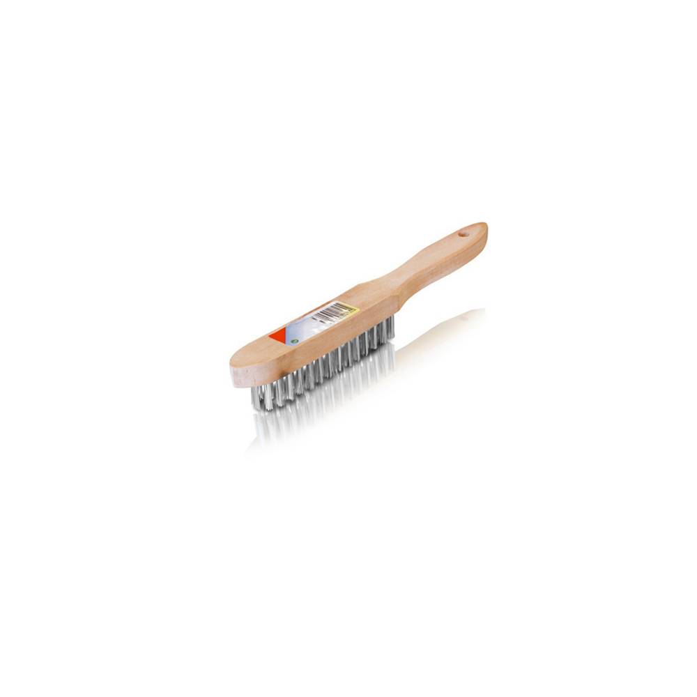 WEBER TOOLS Staalborstel met 4 rijen-0